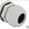60225 Cable Gland, PG25, 10 pieces, grey
