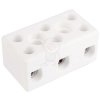 Złączka porcelanowa 3x 4mm2 Simet CPO-5A-3P biały