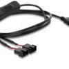 91343 Fan cable USB-A to 2x 4-pin plug, switch, 1 m