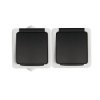TEKNO IP54 gniazdo 2x2p+Z pozi Kanlux 05-1254-143