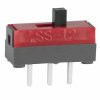 Przełącznik suwakowy, SPDT, montaż PCB, 100 mA przy 30 V DC, -15 → +60°C, NKK Switches