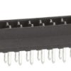 Listwa stykowa PCB 24-pinowe DF11 raster: 2 mm Prosty 2-rzędowe Hirose Otwór przelotowy 250V W osłonie