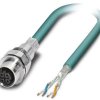 Kabel Ethernet Cat5 długość 5m Z zakończeniem Phoenix Contact PUR