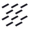 PB12S-Listwa stykowa 2.54mm prosta 1x12, czarna - 10 szt.
