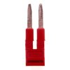Mostek wtykany 2-biegunowy czerwony FBS 2-4 3030116 /50szt./