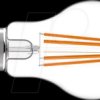 542940 LED lamp, E27, 5 W, 1055 lm, 2700 K