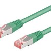 Patch cord S/FTP 6 linka Cu LSZH zielony 30m 28AWG 68297