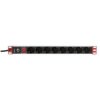 Listwa Zasilająca Pdu Rack 1U 250V/16A 8X Schuko Kabel 3M