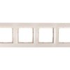 Simon 54 Premium Ramka Poczwórna Kremowa /Do Karton-Gips/ Drk4/41