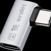 AU0064 USB 4.0 Type-C adapter, male to female, left/right, 8K 60 Hz