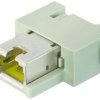 RJ45 module, socket/gender changer, 8 pole, equipped, crimp connection, 09140014721