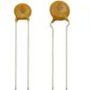 S Series Ceramic Singlelayer DC Disc Capacitors for General Purpose Class 1, Class 2, and Class 3, 1 kVDC, 2 kVDC, 3 kVDC, 6 kVD