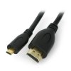 Przewód Lanberg microHDMI - HDMI - 1,8m