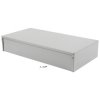 Hammond 1411Y Utility Metal Case 406x203x76mm Aluminium Grey