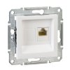 ASFORA Gniazdo komputerowe RJ45 kat.5e białe EPH4300721 SCHNEIDER ELECTRIC