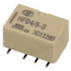 Przekaźnik; elektromagnetyczny miniaturowy; HFD4-5-S; 5V; DC; 2 styki przełączne; 0,5A; 125V AC; 2A; 30V DC; powierzchniowy (SMD
