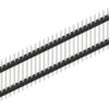 Pin header, 30 pole, pitch 2 mm, straight, black, SLY512230Z