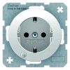 Gniazdo SCHUKO z diodą kontrolną LED Berker R.1/R.3 biały połysk 41102089