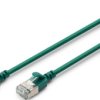 Patch cable, RJ45 plug, straight to RJ45 plug, straight, Cat 6A, F/FTP, LSZH, 5 m, green, DK-1632-A-050S-G