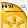 Bateria do aparatów słuchowych PR10 / PR536 1,4V /blister 6szt./