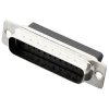 Encitech 2101-0190-03 D-Sub Pin Strip 25 Pins Crimp 180° 1pc tray