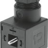 Złącze solenoidu MSSD DIN 43650 typ A 3 250V ac Żeńskie dławnica M20 x 1.5 Zaciski śrubowe Festo