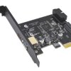 Karta USB-C + USB-A 3.1 PCI Express