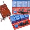 Przekaźnik 4x; 5V + pilot 433Mhz 2 tryby pracy