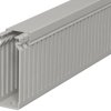 Wiring duct, (L x W x H) 2000 x 25 x 80 mm, PVC, stone gray, 6178050