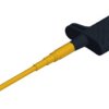 Clamp test probe, black, max. 4 mm, L 162 mm, CAT II, socket 4 mm, 972306100