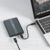 Qoltec Obudowa kieszeń na dysk M.2 SSD SATA NVMe USB-C DUAL 2 x 2TB