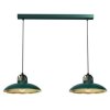 Lampa wisząca FELIX GREEN/GOLD 2xE27 MLP7710 Milagro