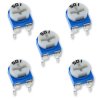 5x Potencjometr montażowy wieloobrotowy RM-065 10K Ohm 0.1W 103 liniowy THT