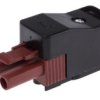 Złącze Wtykowe Do Druku Czarny, Brązowy 2-Żyłowe, Wkręcane, 400 V Montaż Na...