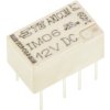 Przekaźnik sygnału, 12V dc, 2 A, DPDT, 2-polowy, montaż PCB, TE Connectivity IM