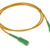 Patchcord światłowodowy jednomodowy PC-SC-APC/SC-APC-1 1m