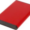 Aluminum enclosure, (L x W x H) 100 x 70 x 12 mm, red, IP54, 1455A1002RD