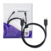 Qoltec Kabel Usb 2.0 Typ C Męski Usb 2.0 Typ C Męski 1.4M Czarny