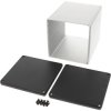 Hammond Electronics 1455NS1202 Obudowa uniwersalna, (D x S x W) 120 x 103 x 103 mm, aluminium, 1 szt.