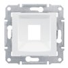 SEDNA Płytka czołowa 1xRJ45 do SYSTIMAX biała SDN4300521 SCHNEIDER ELECTRIC