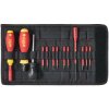 Wiha 40674 TorqueVario®-S electric Screwdriver Set, 14 Piece