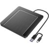 Xlyne 570502 External DVD writer USB type A USB C USB 2.0 Black
