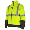 Kurtka ocieplana ostrzegawcza przeciwdeszcz. męska REVERS J 2in1 żółty 3XL STALCO PERFECT S090797016