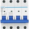 Wyłącznik automatyczny Chint NB1-63 4P B13 6kA DB 179727, 4 styki, 240 V, 415 V, 13 A