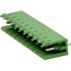 Łączówka; EDV-5.08-10P-4; 10 torów; R=5,08mm; 12,1mm; 15A; 300V; przewlekany (THT); proste; otwarta; zielony; KLS; RoHS