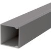 Cable duct, (L x W x H) 2000 x 40 x 40 mm, PVC, stone gray, 6025447, 1 piece with 2 meters