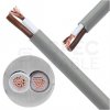 Kabel sterowniczy BiT LIYY 2x0,5mm2 szary 300/300V olejoodporny linka Bitner