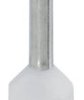 Insulated twin wire end ferrule, 0.5 mm², 17 mm/10 mm long, DIN 46228-4, white, 3203309