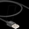 80029 USB 2.0 Kabel, A Stecker/C Stecker, gewinkelt, 0,5 m