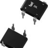 Diotec bridge rectifier, 250 V, 600 V (RRM), 1 A, DIL, B250D